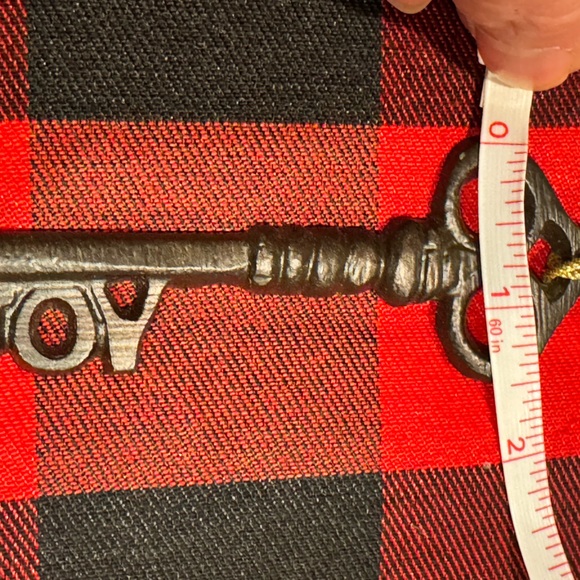 Christmas Antique Skeleton Key Ornaments Set - Picture 4 of 6